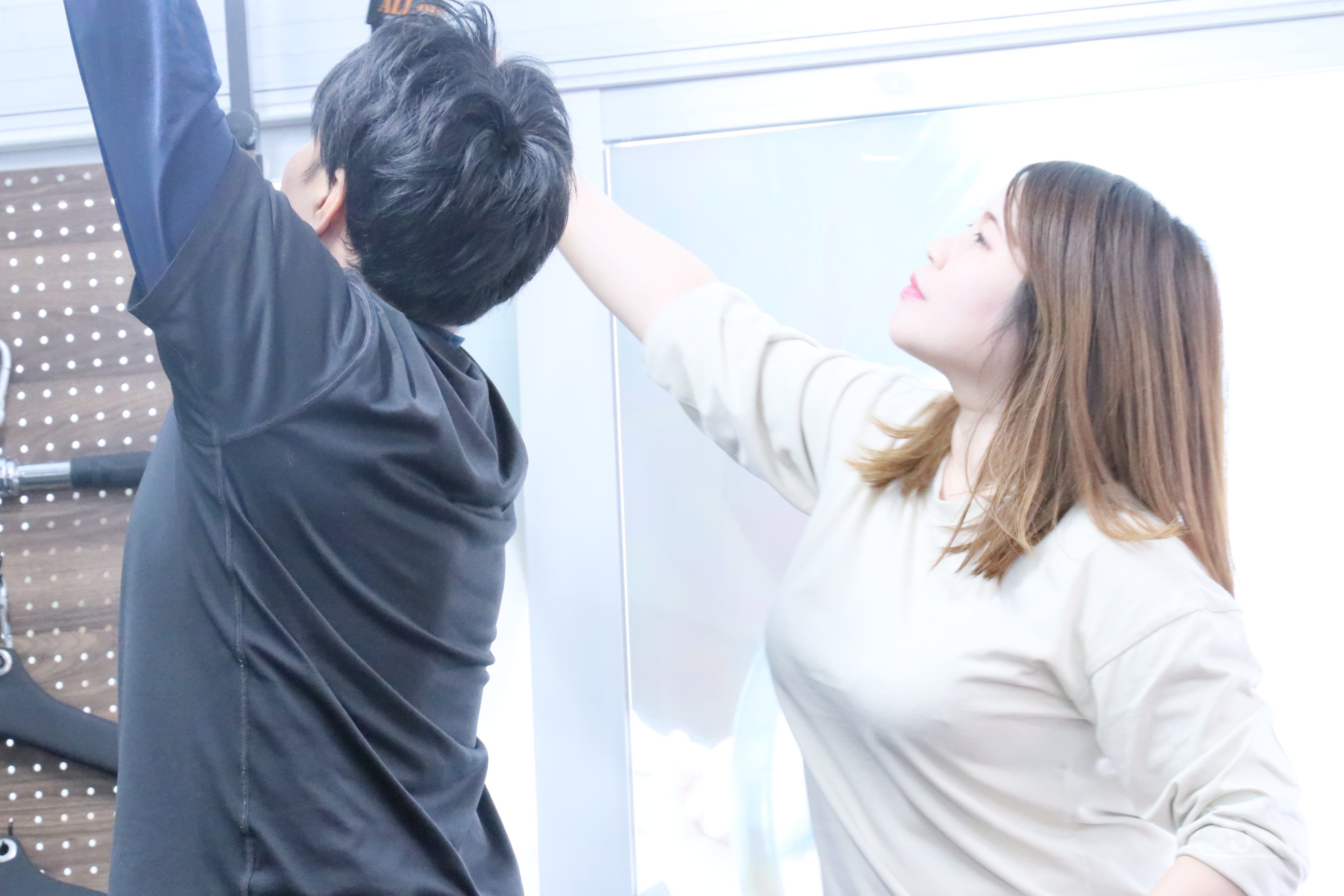 女性トレーナーによる指導